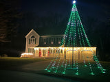 Service First Dream Flagpole Christmas Tree Lights Gen3-Pre-order will ship June 15th