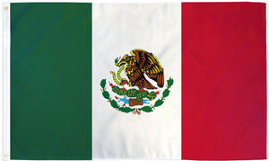 3x5 Mexico Flag