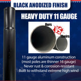 30'  Delta SECTIONAL Flag pole "Freedom Edition" (Black)