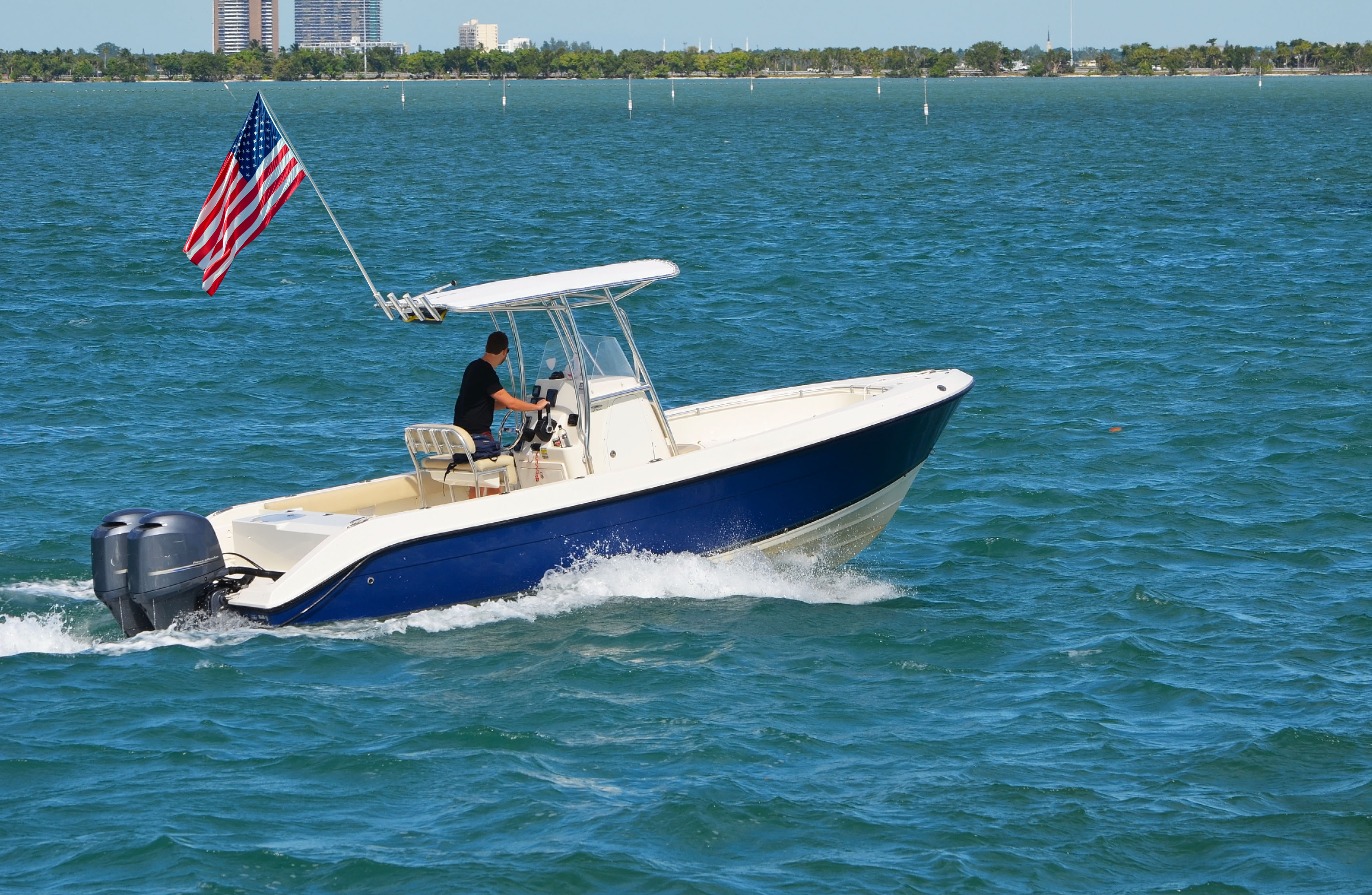 fishing rod holder flagpole Boat Flagpole- Rod Holder Fiberglass Flagpole