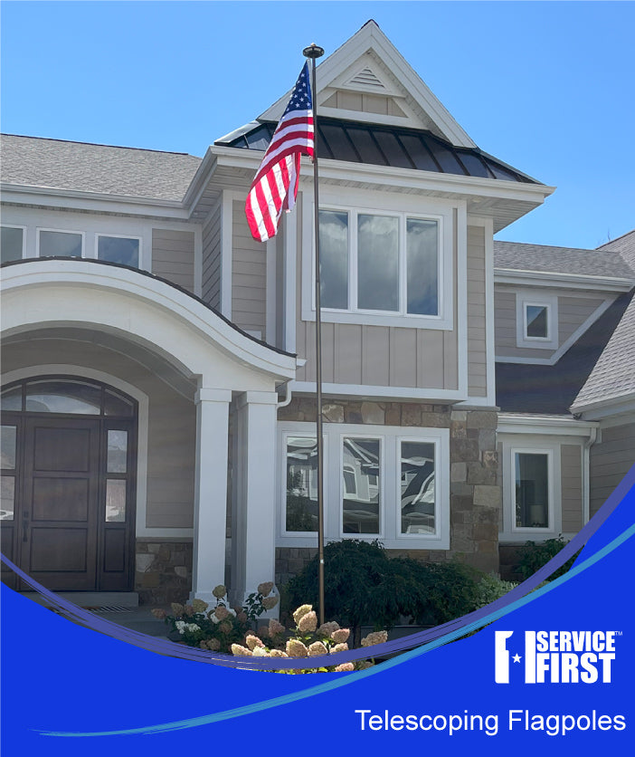 Service First Flag Pole