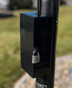 Flagpole Cleat Lock Box
