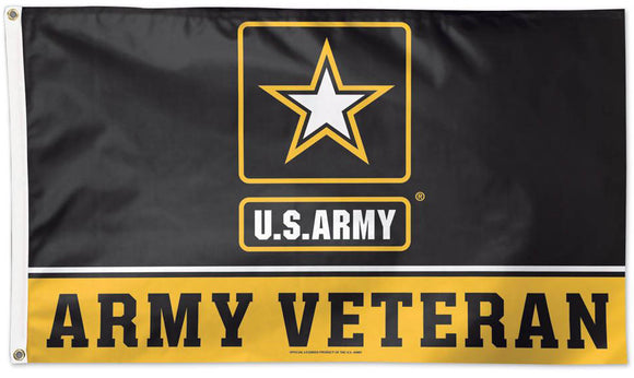 Deluxe US Army Veteran Flag