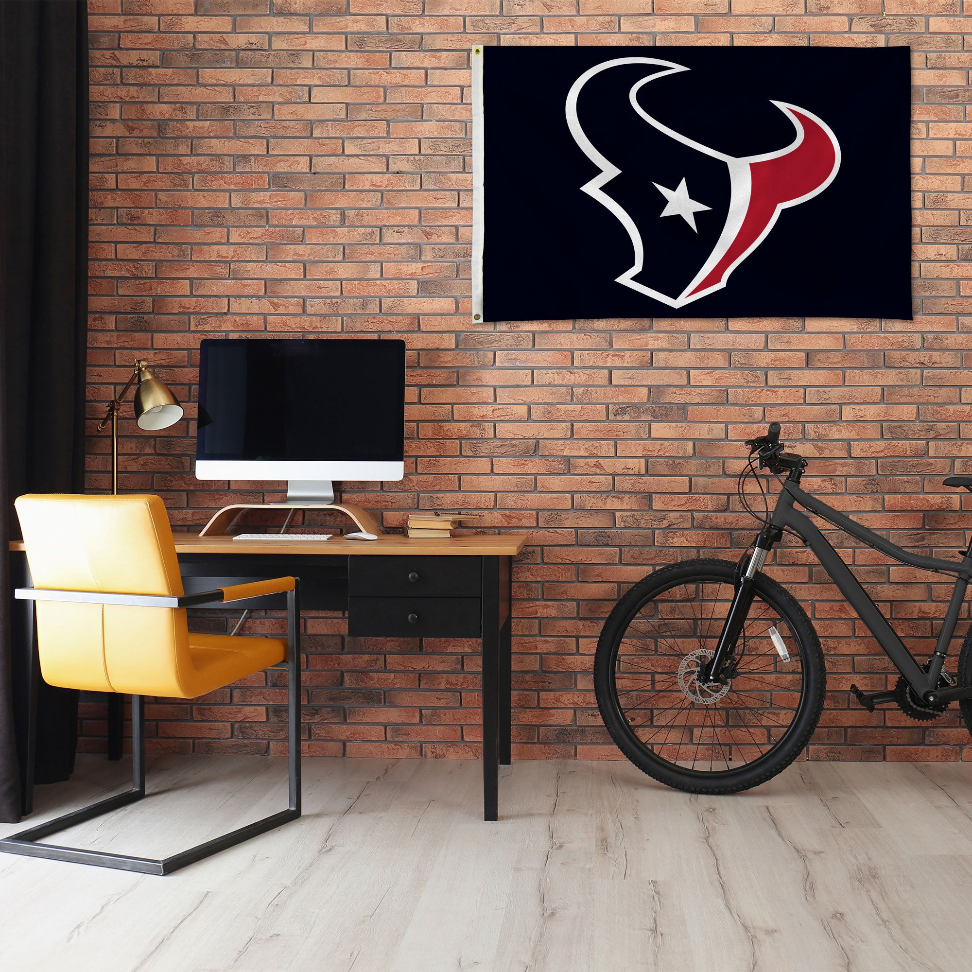 : Fremont Die NFL Houston Texans 3' x 5' Flag with Grommets, 3 x  5-Foot, Helmet : Sports Fan Outdoor Flags : Sports & Outdoors