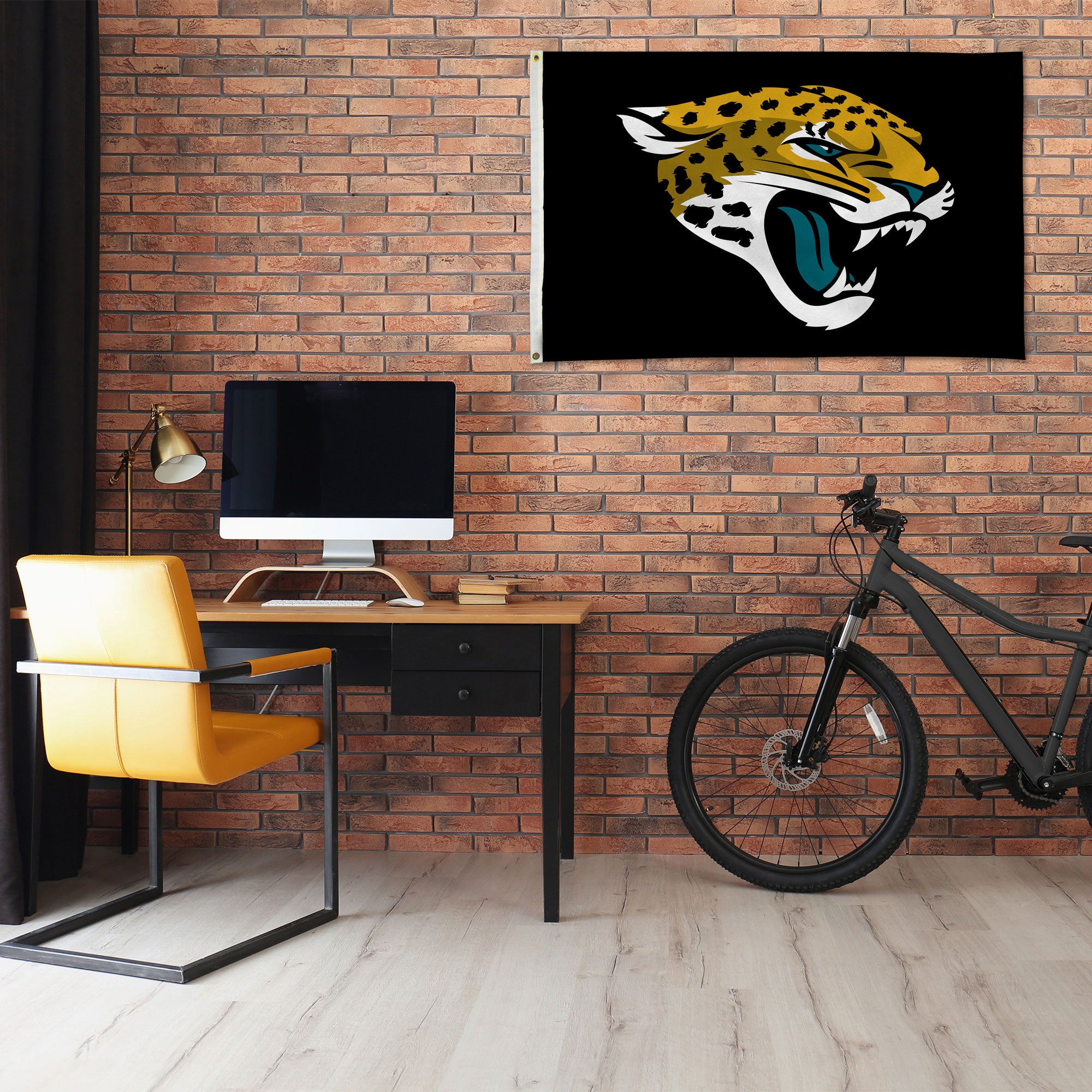 : Jacksonville Jaguars Large 3x5 Flag : Sports Fan Outdoor Flags  : Sports & Outdoors