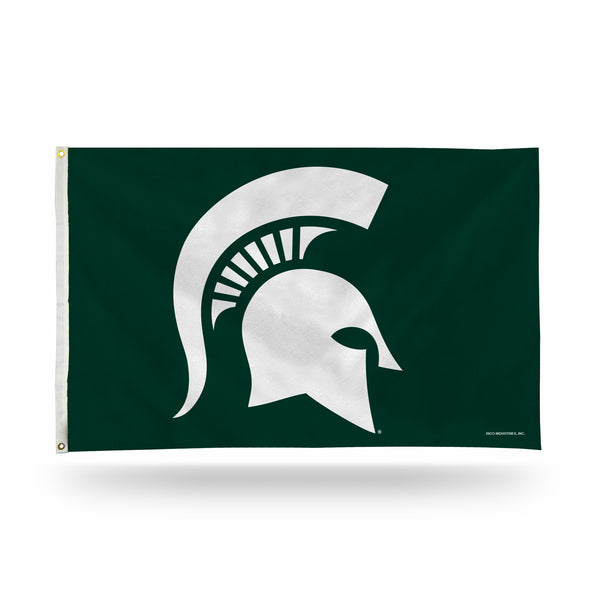 Michigan State Spartan Helmet Alumni Flag - 3' x 5