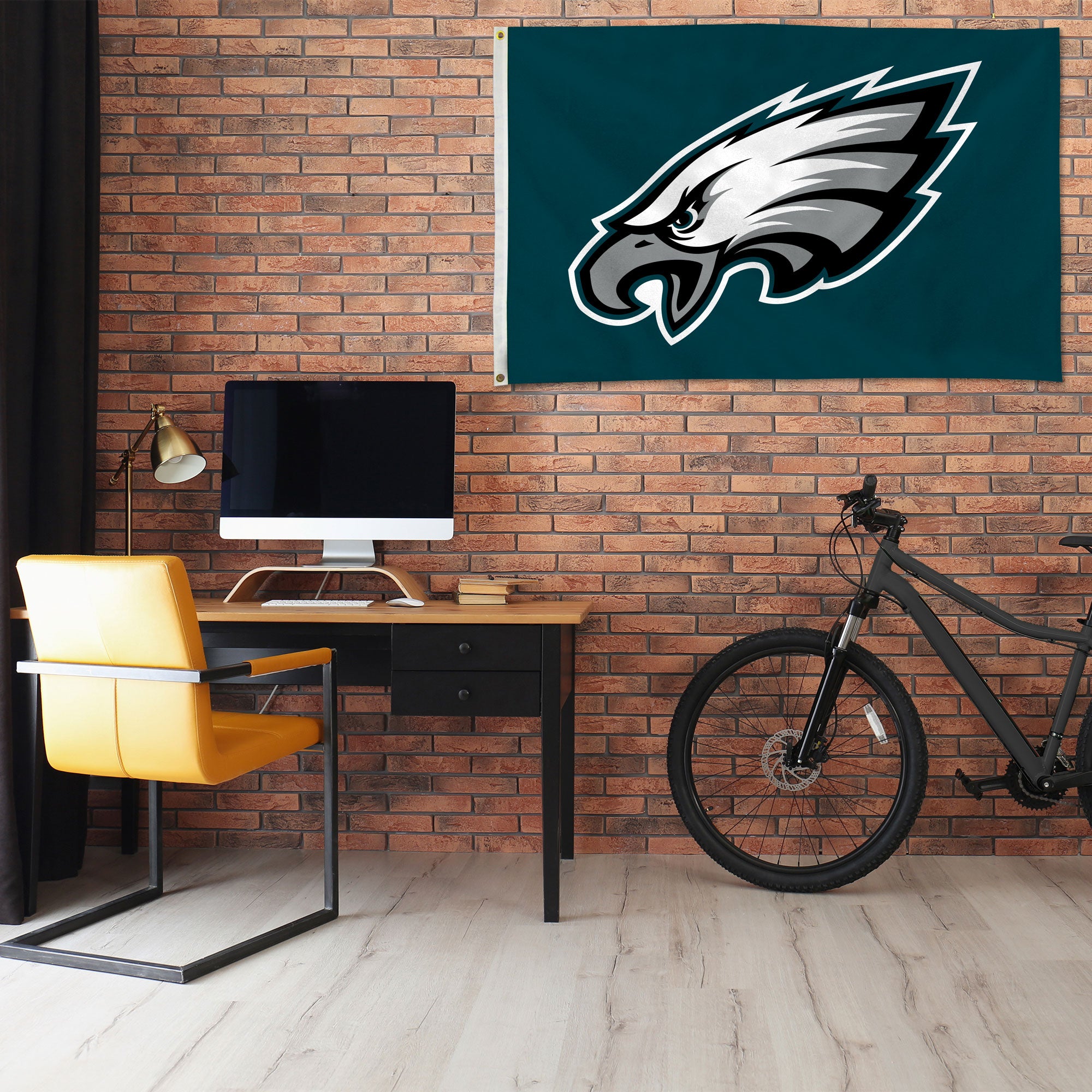 Philadelphia Eagles (Retro Eagle) - Deluxe 3' x 5' Flag - fredsflags