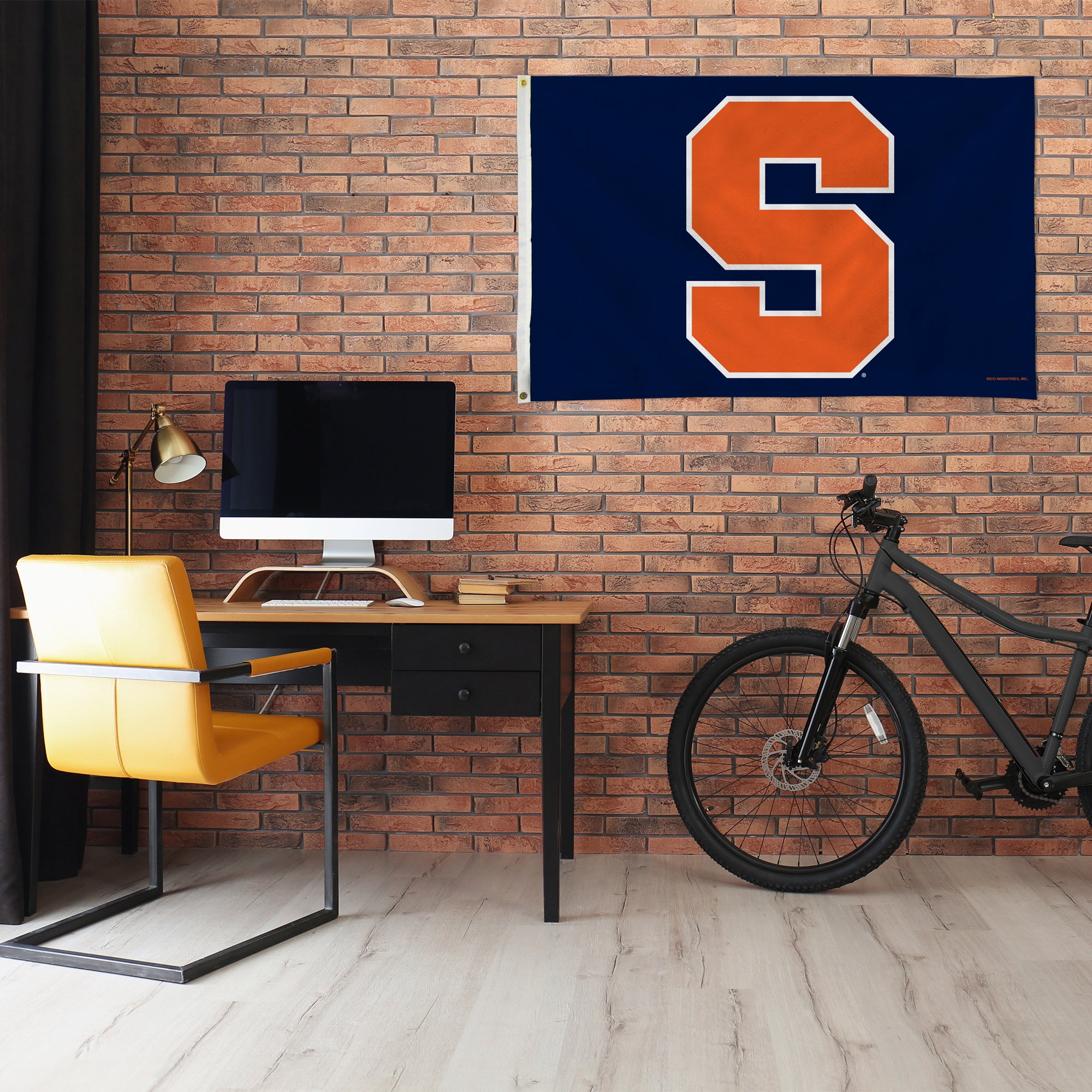 Syracuse University NCAA Deluxe Flag – Officially Licensed 3x5 Feet Team Banner, Durable Outdoor/Indoor