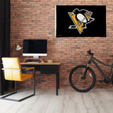 3'x5' Pittsburgh Penguins Flag