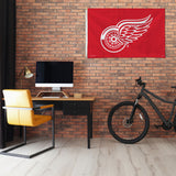 3'x5' Detroit Red Wings Flag