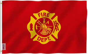 3x5 Fire Department Flag