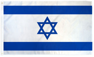 3x5 Israel Flag