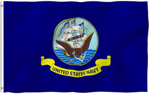 3x5 US Navy Flag
